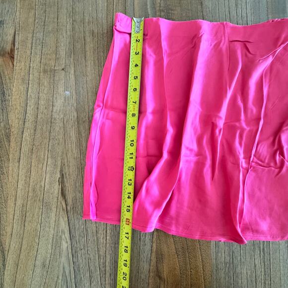 Anthropologie The Tilda Mini Slip Skirt - Size M - Picture 6 of 7